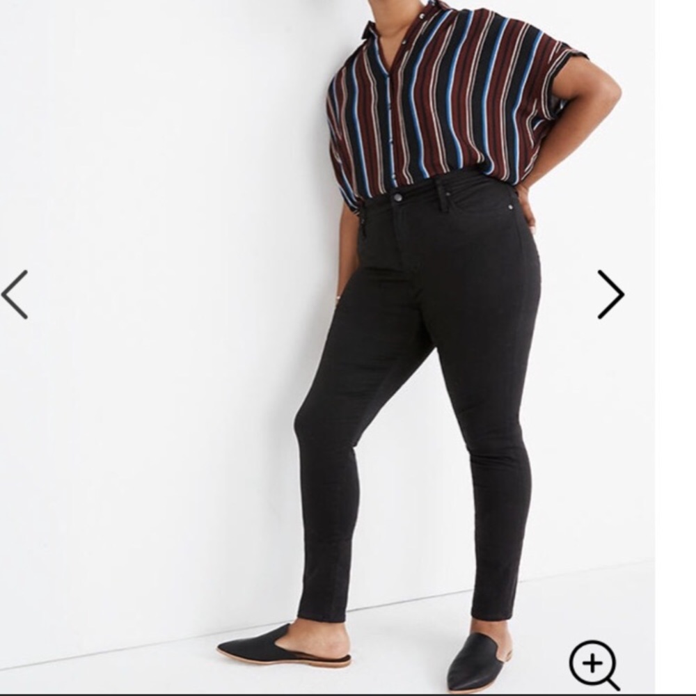 NWT Madewell Curvy High Rise Skinny Jeans Size 37